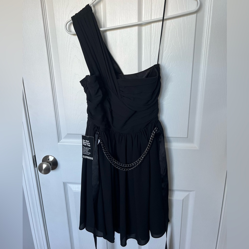 Brand new Express one shoulder dress.